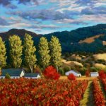 Poplars in the Vineyard