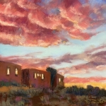“When Evening Comes” 13x13” Pastel